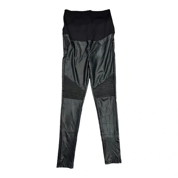 Preggo Pants - NWOT Preggo‎ Leggings Faux leather